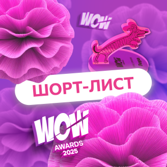Опубликован шорт-лист Премии WOW Awards 2025!