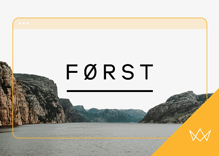 Нордический и легкий сайт FORST
