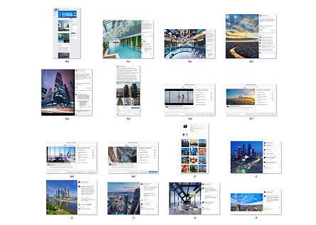 Страницы «Башни Федерация» в соцсетях