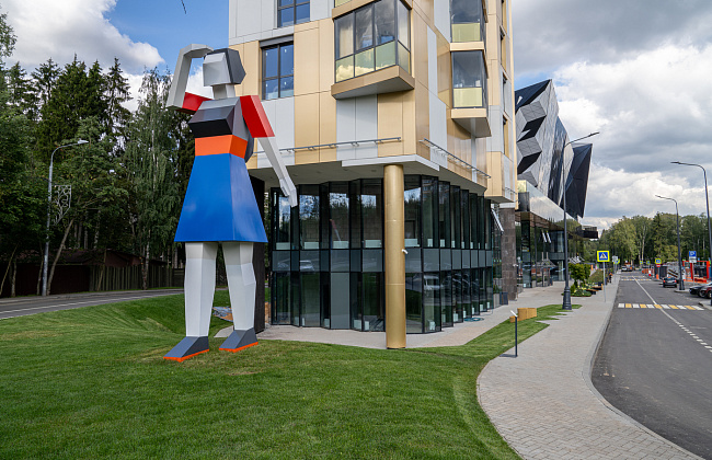 Серия объектов «Объективно» в жилом кластере Russian Design District
