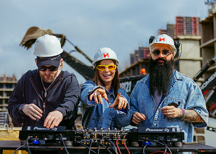 Кофейный МОНО-рейв на стройплощадке клубного ЖК