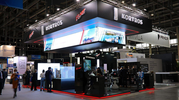 Стенд ГК &quot;КОРТРОС&quot; на форуме 100+ TechnoBuild