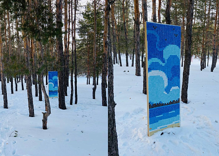 Мозаичные порталы. Паблик-арт, мозаика