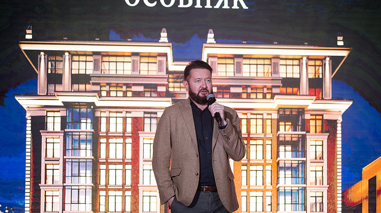 Закрытый показ ЖК &quot;Особняк&quot;. Выставка современного искусства