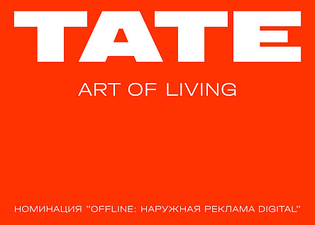 Проект TATE. Серия наружной рекламы «Люди как искусство»
